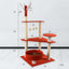 Tall Cat Tree - Red / For 7.5 kg