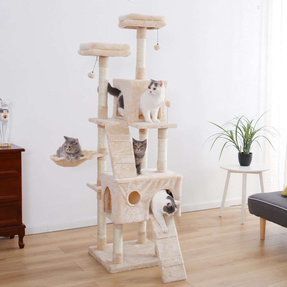 Tall Modern Cat Tree