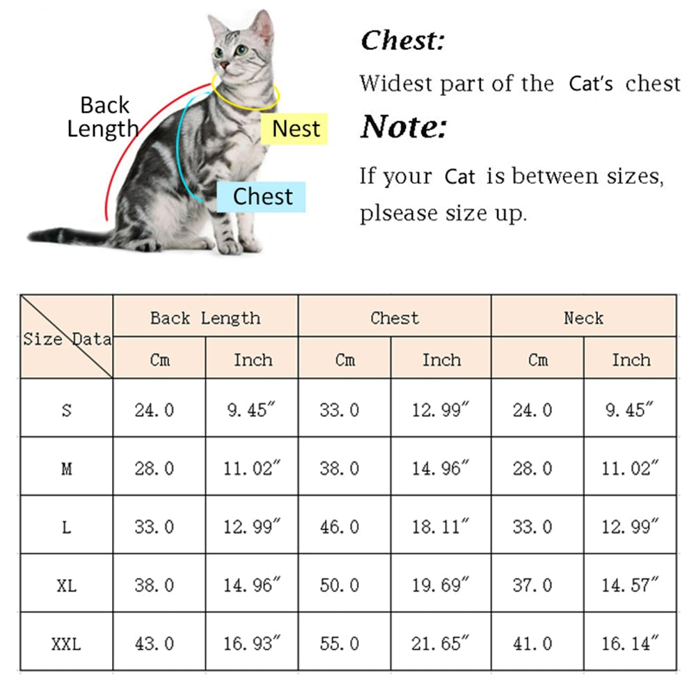 Thick Warm Clothes for Cats - Clothes for cats