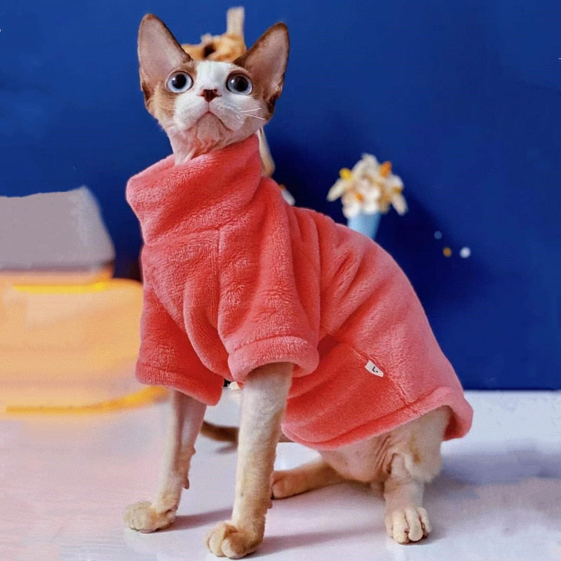 Thick Winter Cat Clothes - Clothes for cats