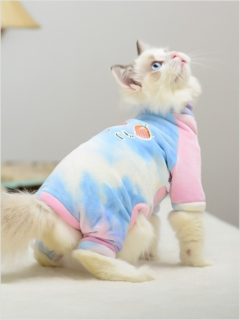 Tie Dye Sphynx Cat Clothes – Meowden® - Main Image