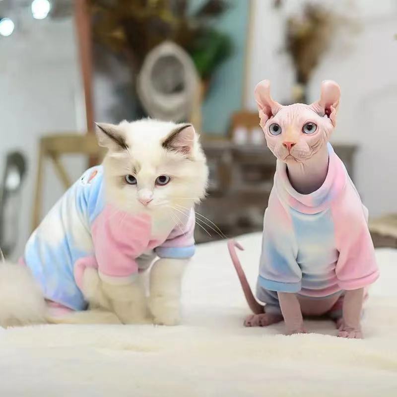 Tie Dye Sphynx Cat Clothes - Clothes for cats