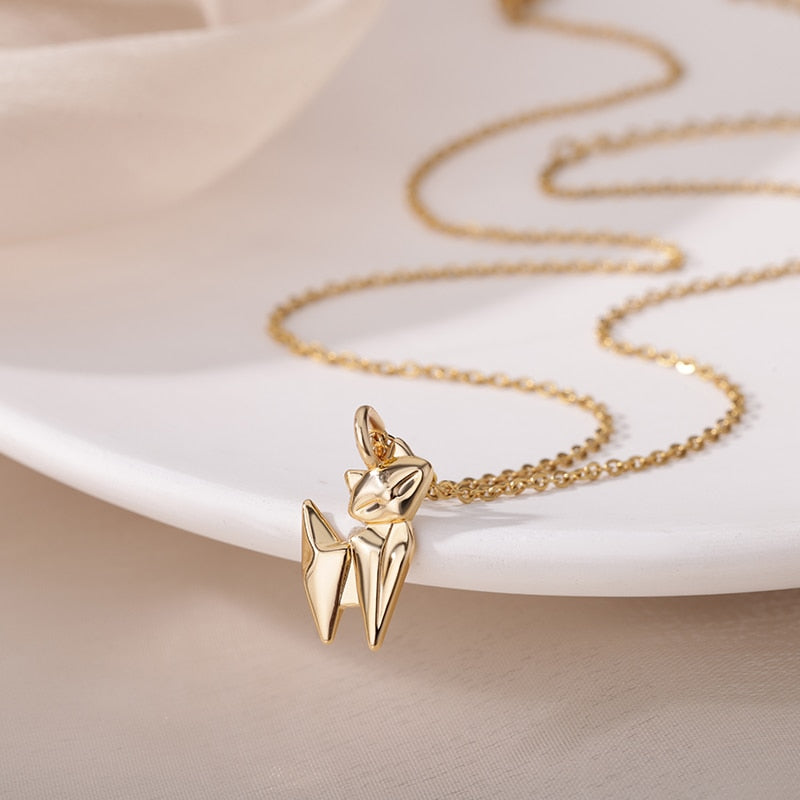 Tiffany Cat Necklace - Cat necklace