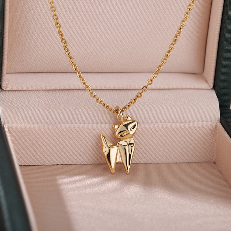 Tiffany Cat Necklace - Cat necklace