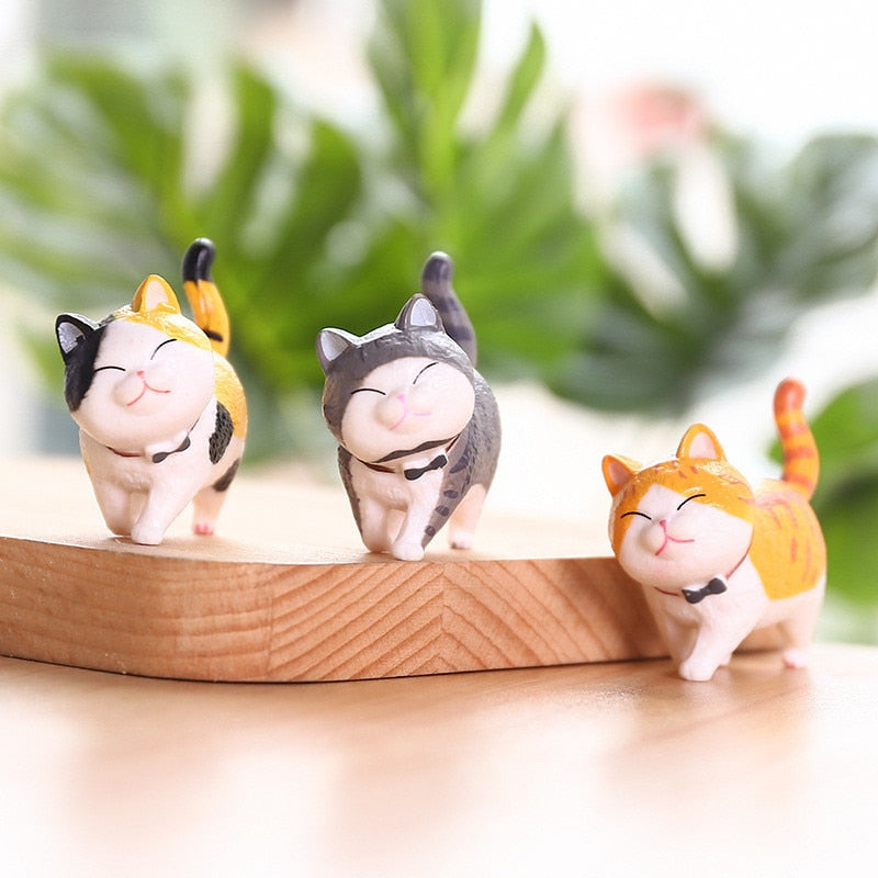 Tiny Cat Figurines