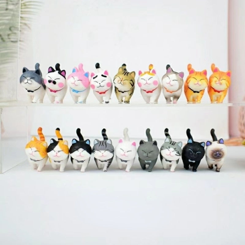 Tiny Cat Figurines