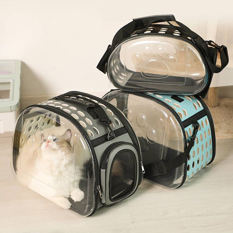 Transparent Cat Carrier Bag - Transparent Cat Carrier Bag