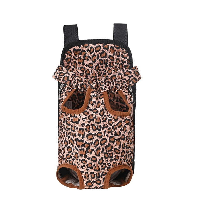 Travel Cat Backpack Carrier - Leopard print / S - Travel Cat