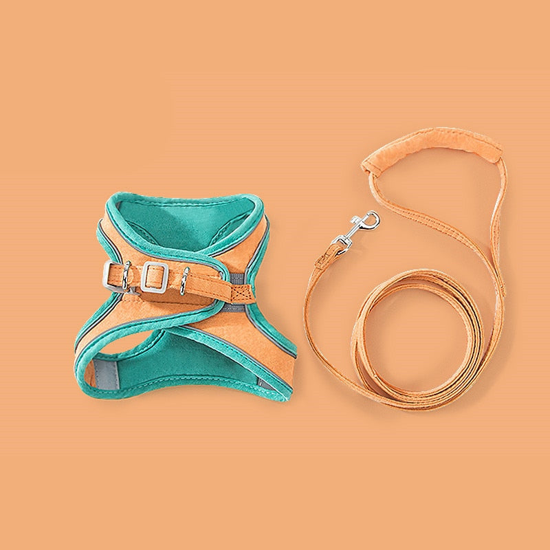 Travel Cat Harness - Green / S