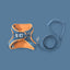 Travel Cat Harness - Orange / S
