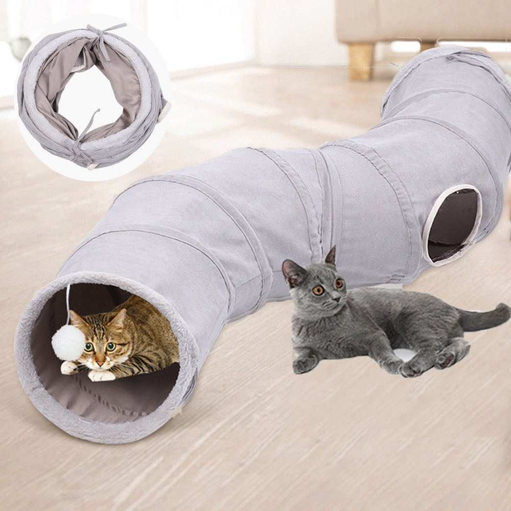 Cat hotsell toy tube