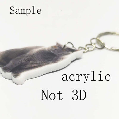 Tuxedo Cat Keychain - Cat Keychains
