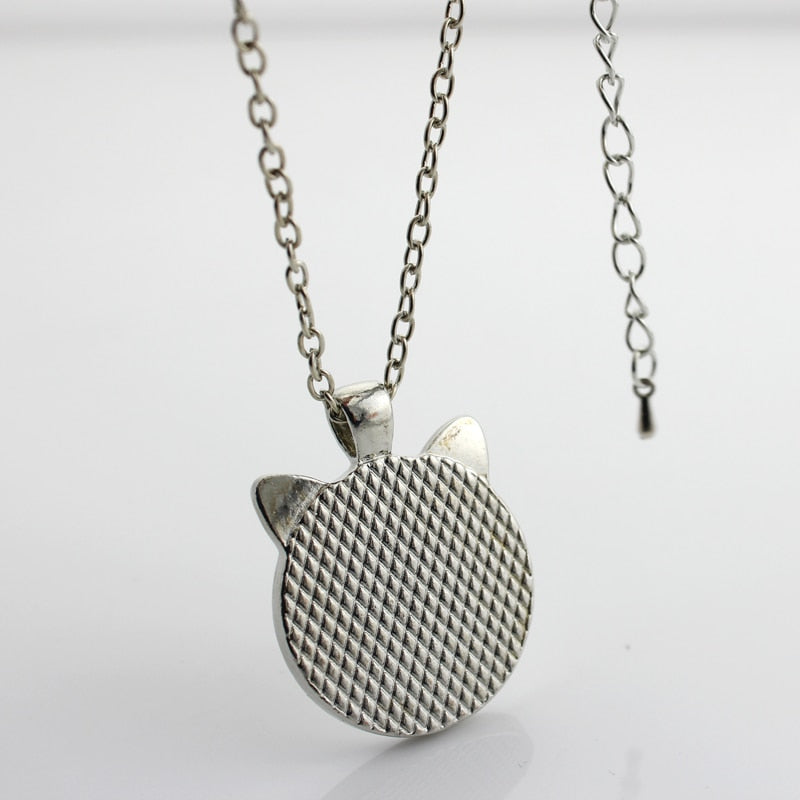 Tuxedo Cat Necklace - Cat necklace