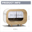 Tv Cat Bed - Cream / United States