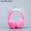 Unicorn cat Earmuffs - Pink - Unicorn cat Earmuffs