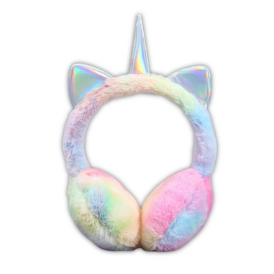 Unicorn cat Earmuffs - Colorfull - Unicorn cat Earmuffs