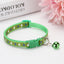 Velcro Cat Collars - Green - Cat collars