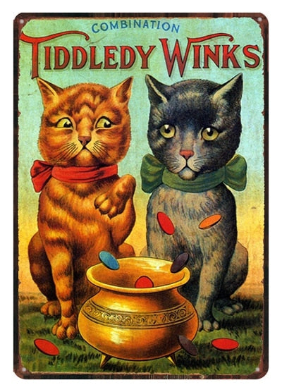 Vintage Antique Cat Posters - Cat poster