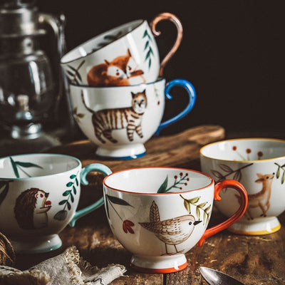 Vintage Cat Mug