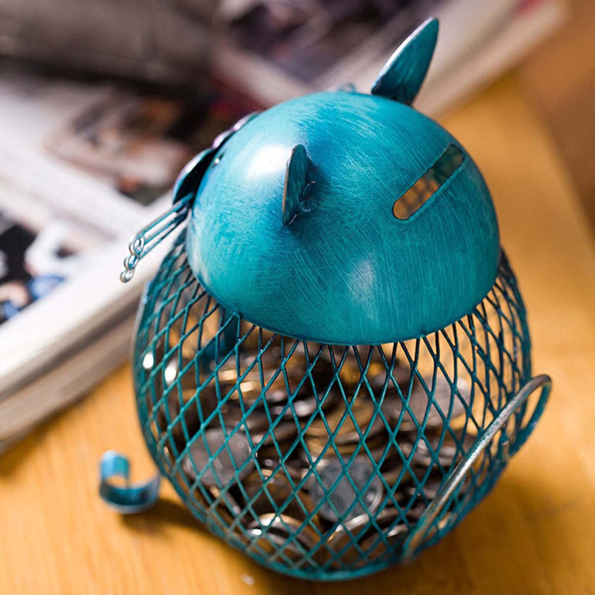 Vintage Cat Piggy Bank