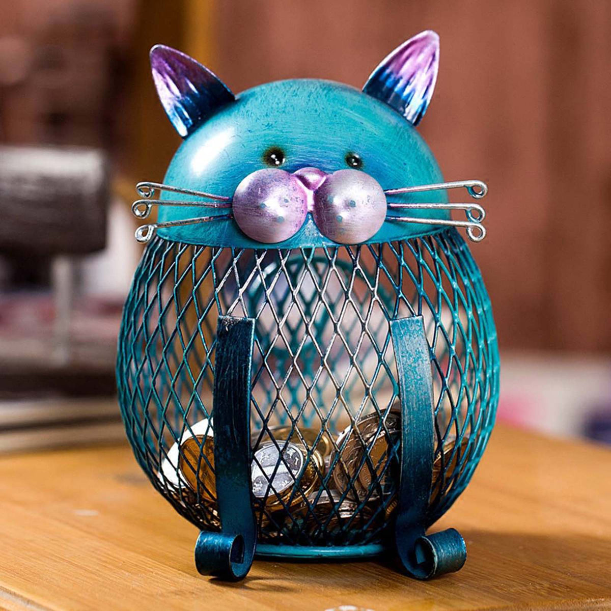 Vintage Cat Piggy Bank