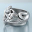 Vintage Cat Wrap Ring - cat rings