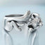 Vintage Cat Wrap Ring - cat rings