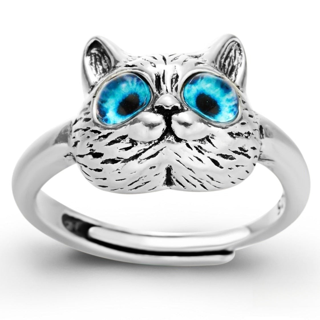 Vintage Cats Eye Ring - cat rings