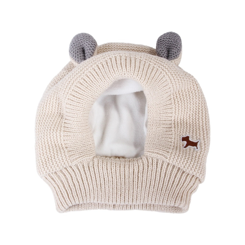 Warm Hat for Cats - Beige - Hat for Cats
