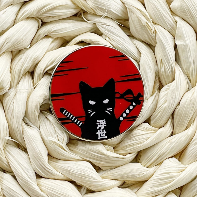 Warrior Cat Pin