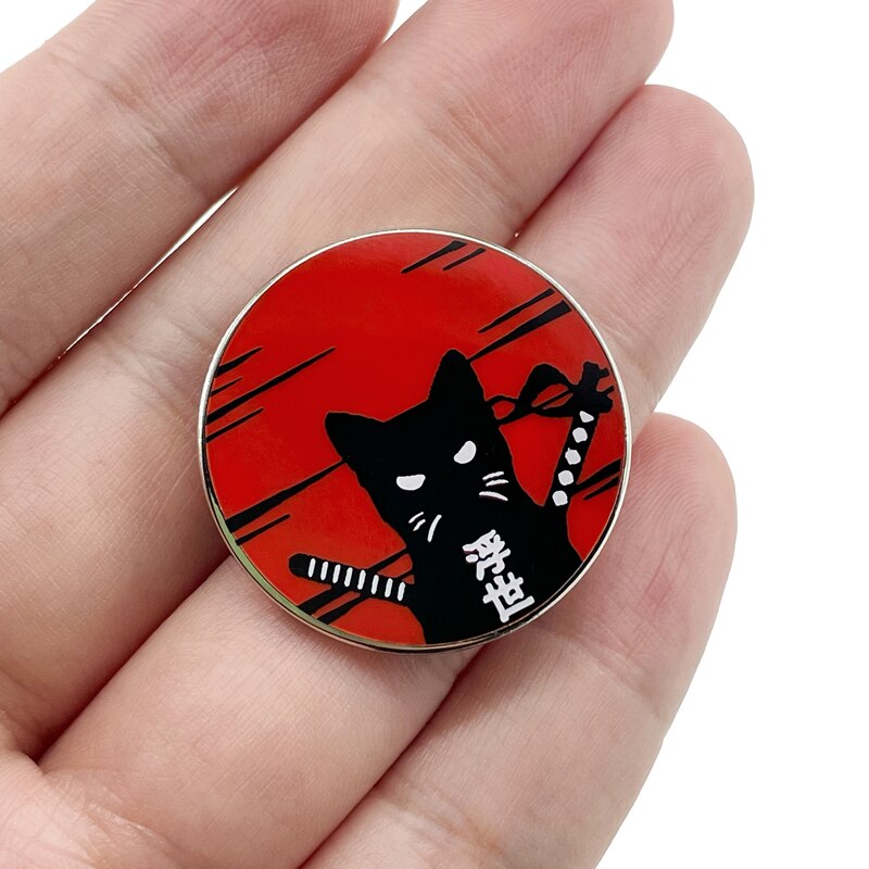 Warrior Cat Pin