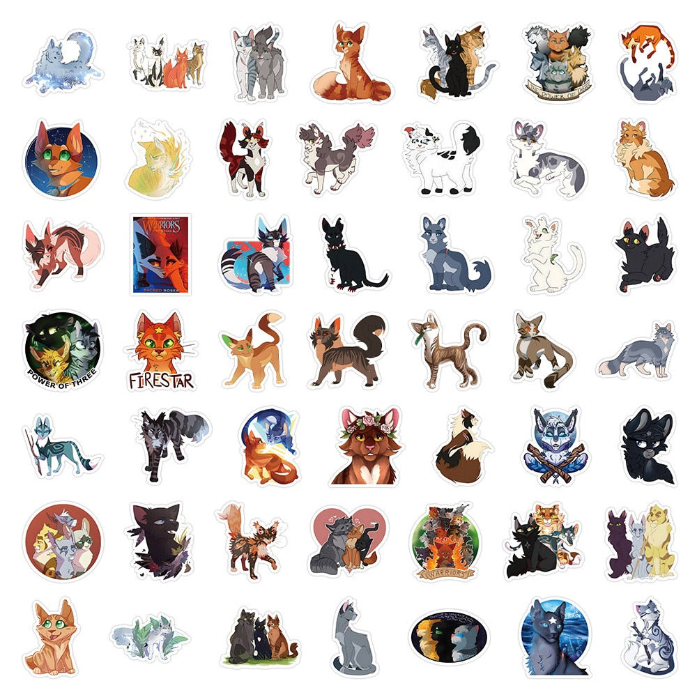 Warrior Cats Stickers – Meowden® - Main Image