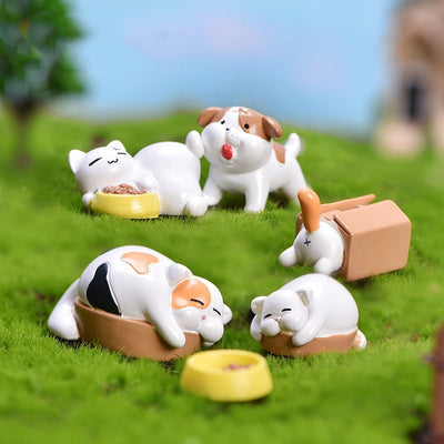 White Cat Figurine
