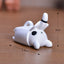 White Cat Figurine - Cup
