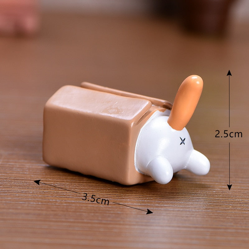 White Cat Figurine - Box