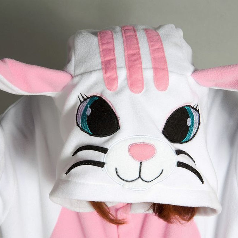 White Cat Kigurumi - Cat pajamas
