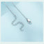 White Gold Cat Necklace - Cat necklace