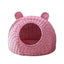 Wicker Cat Bed - Pink / S