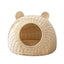 Wicker Cat Bed - Beige / S