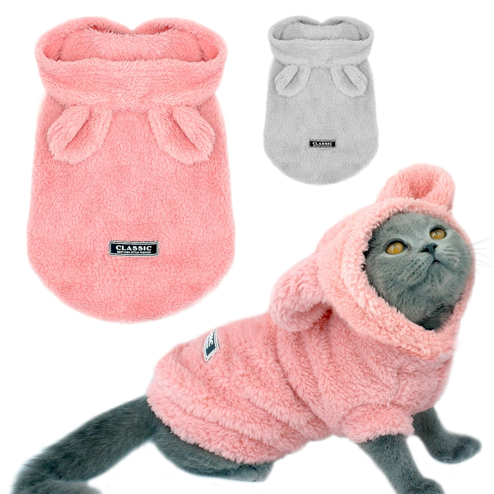 Winter Coat Cat Clothes - Clothes for cats