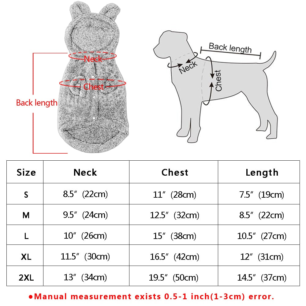 Winter Coat Cat Clothes - Clothes for cats