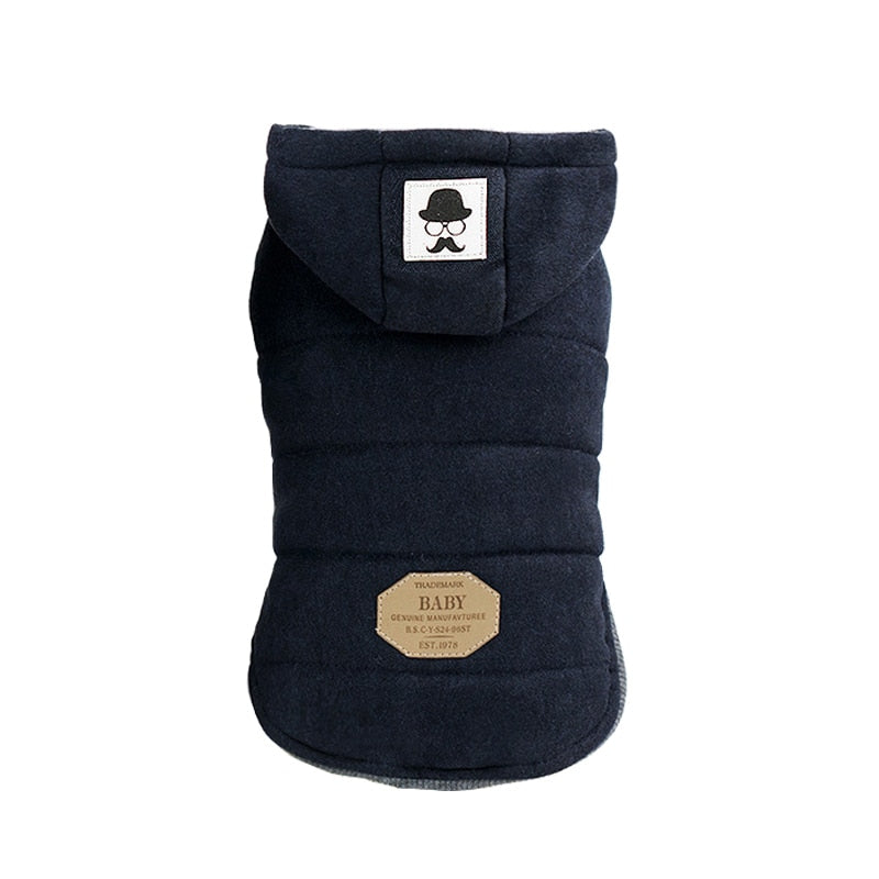 Winter Thick Clothes for Cats - Black / S - Clothes for cats