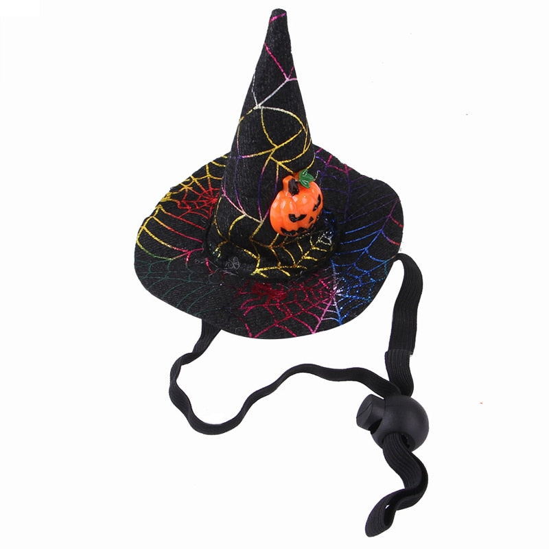 Wizard Hat for Cats - Black pumpkin - Hat for Cats