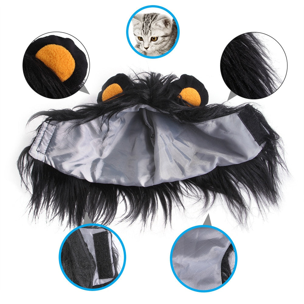 Wolf Costume for Cat