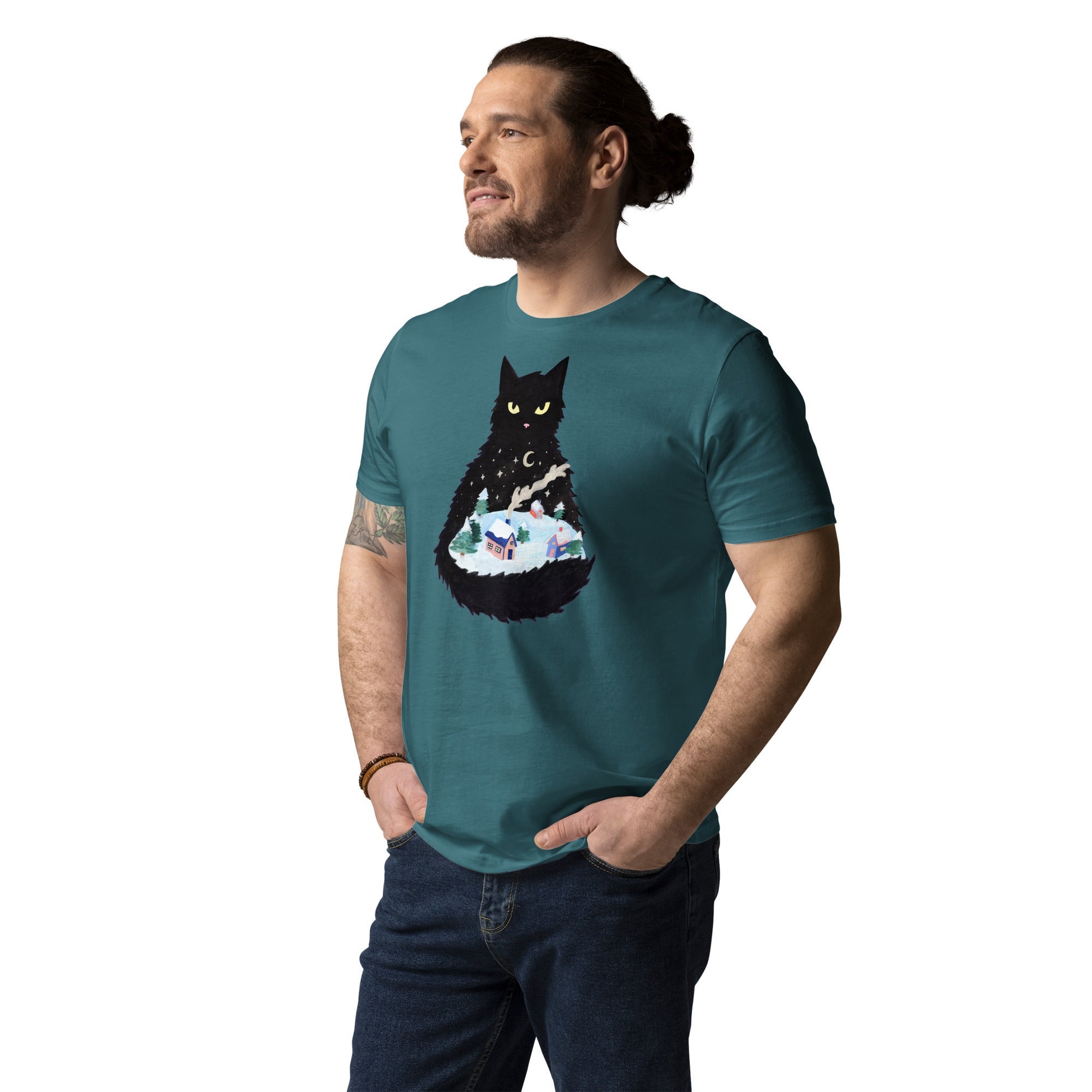 Yule Cat Shirt - Stargazer / S